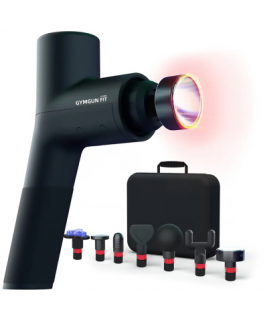 Extralink Massage Gymgun Fit 2.0 Pro | Masažo pistoletas | 7 galvos, 6 režimai