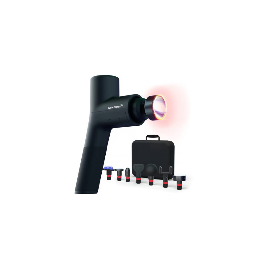 Extralink Massage Gymgun Fit 2.0 Pro | Masažo pistoletas | 7 galvos, 6 režimai