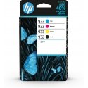 HP 932 musta / 933 syaani/magenta/keltainen alkuperäisten mustepatruunoiden 4 värin yhdistelmäpakkau HP 932 musta / 933 syaani/magenta/keltainen alkuperäisten mustepatruunoiden 4 värin yhdistelmäpakkau