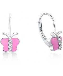 Moiss Delicate hopeakorvakorut Butterflies E0000142