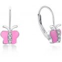 Moiss Delicate hopeakorvakorut Butterflies E0000142