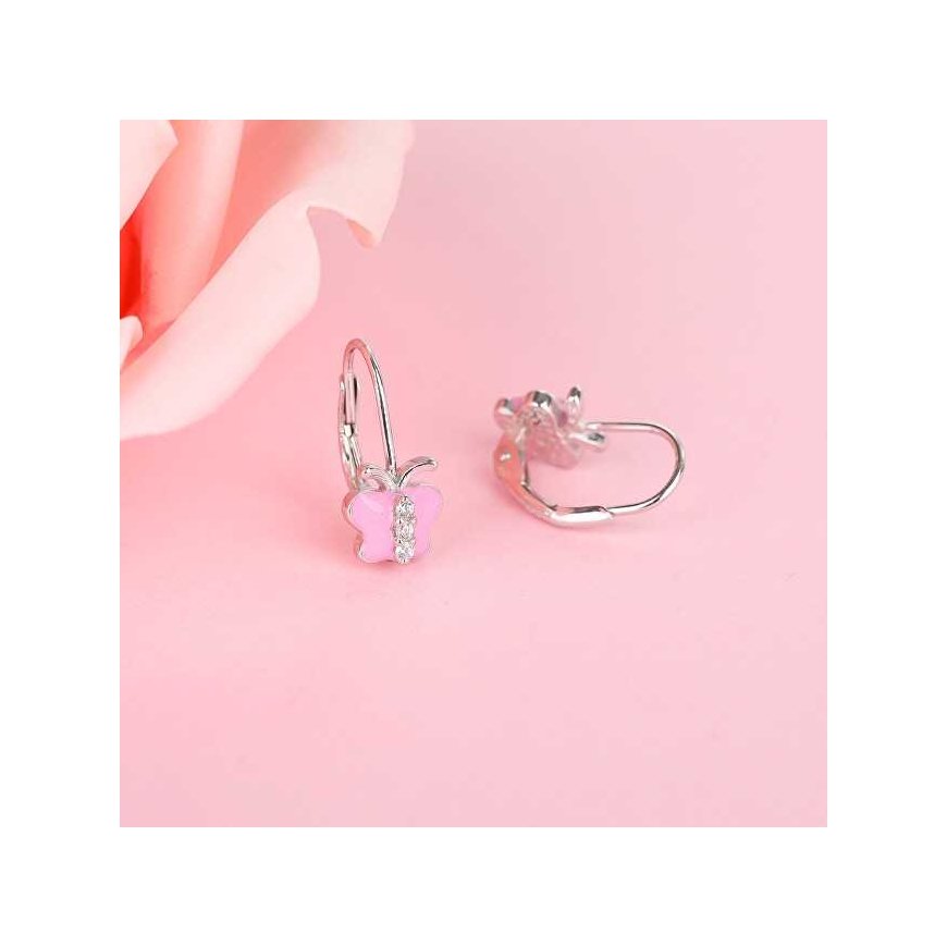 Moiss Delicate hopeakorvakorut Butterflies E0000142 – 3