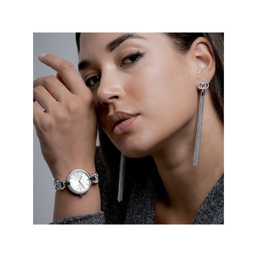 Liu Jo Long steel earrings with chains LJ2650 – 2