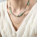 Troli Elegant gold-plated necklace with zircons VAAXP1692G Troli Elegant gold-plated necklace with zircons VAAXP1692G