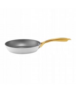 Qualum Basic Glam coated frying pan 28 cm grey AMBITION