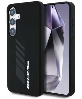 Mercedes AMG Oversize Rhombs MagSafe Samsung Galaxy S25 phone case black