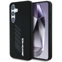 Mercedes AMG Oversize Rhombs MagSafe Samsung Galaxy S25 dėklas telefonui juodos spalvos Mercedes AMG Oversize Rhombs MagSafe Samsung Galaxy S25 dėklas telefonui juodos spalvos