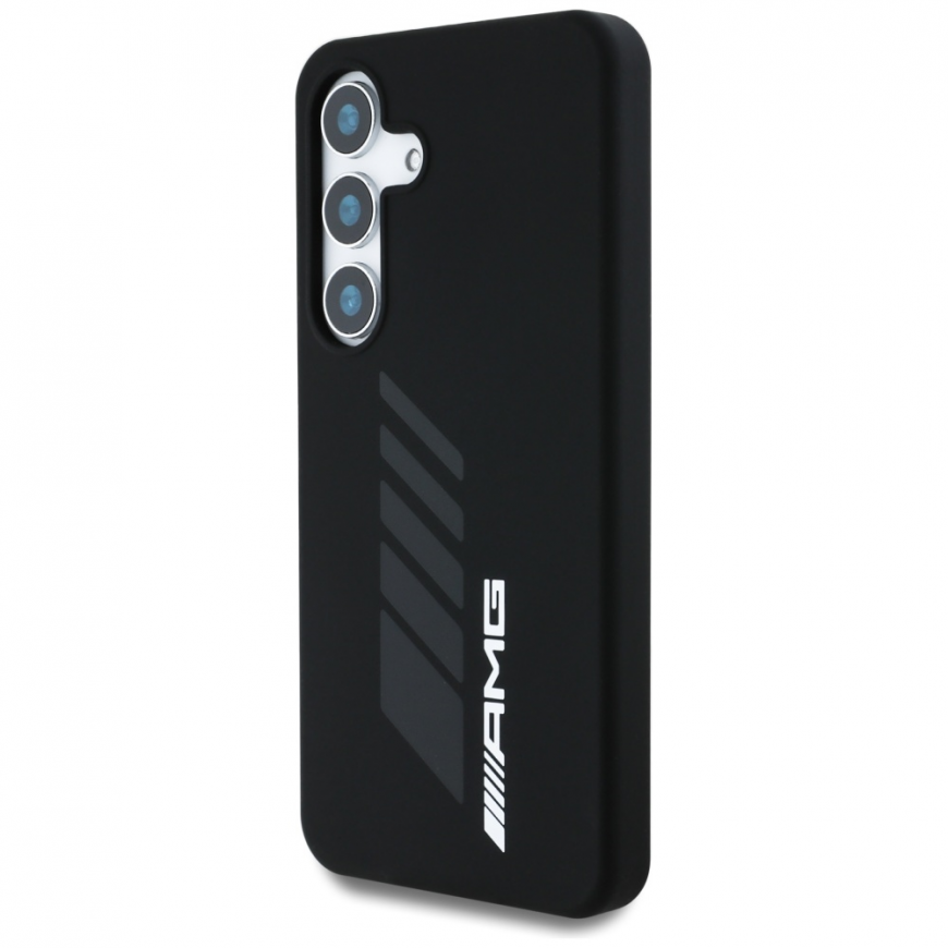 Mercedes AMG Oversize Rhombs MagSafe Samsung Galaxy S25 phone case black – 3