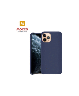 Mocco Ultra Slim Soft Matte 0.3 mm Матовый Силиконовый чехол для Apple iPhone 11 Pro Max Светло Синий