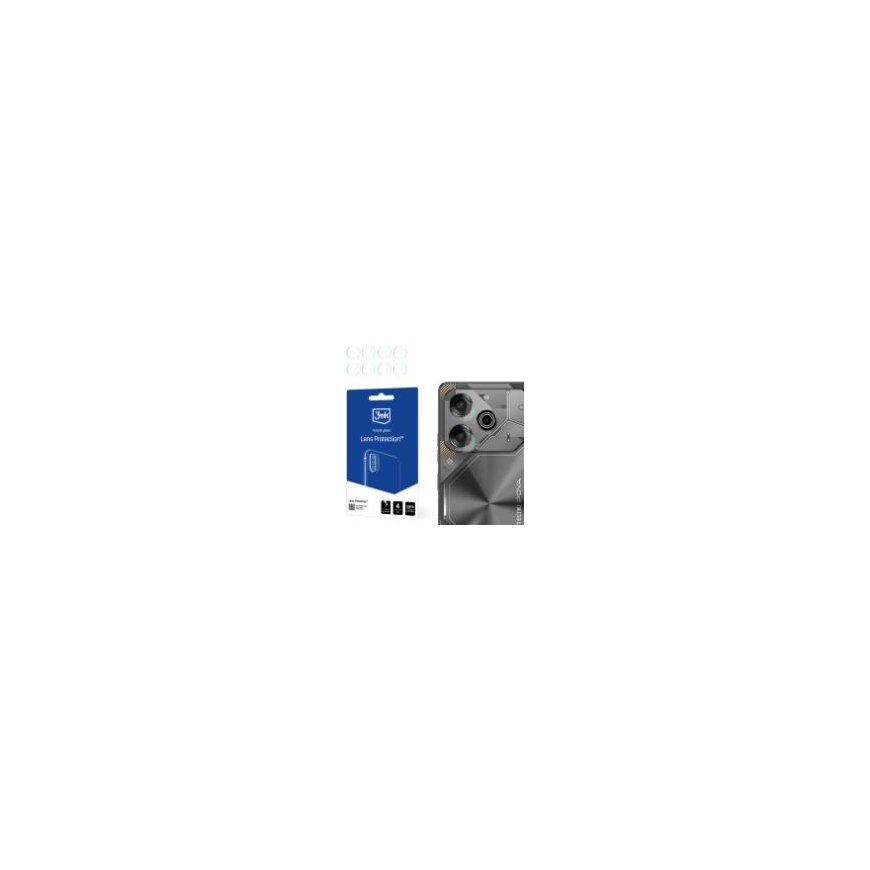 3mk Lens Protectionâ¢ Hybrid Camera Glass for Tecno Pova 6 Neo