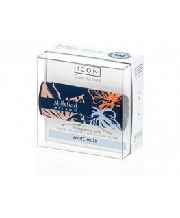 Millefiori Milano Icon Auton ilmanraikastin White Musk Textil Floral