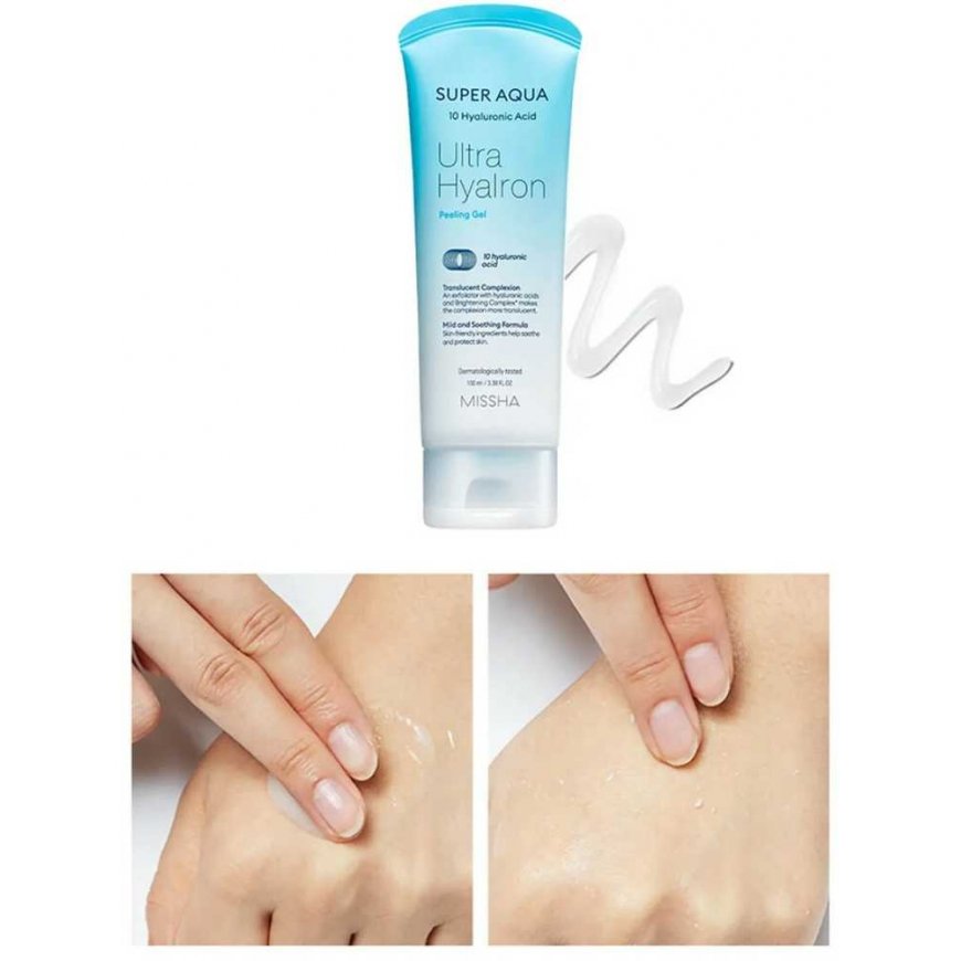 Missha Super Aqua Ultra Hyalron Peeling Gel - 100 ml – 3