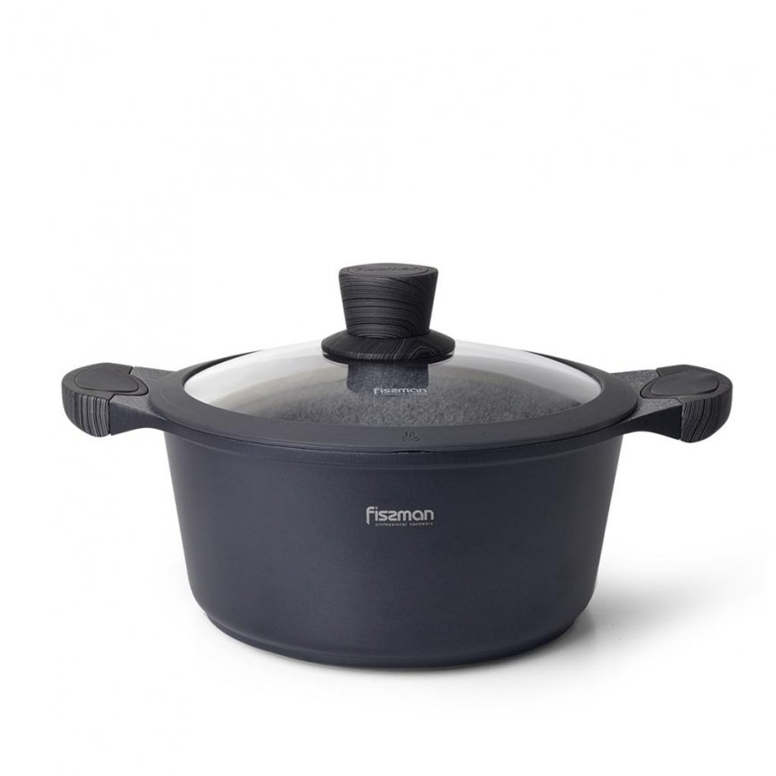 Fissman Paistinpannu PRESTIGE 20x9,5cm / 2,4l lasikannella (alumiini)