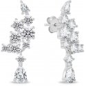 Brilio Silver Charming silver earrings with zircons EA1134W Brilio Silver Charming silver earrings with zircons EA1134W