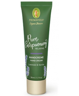 Primavera Atpalaiduojantis rankų kremas - Vyživující krém na ruce - 50 ml