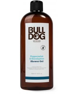 Bulldog Shower Gel Peppermint & Eucalyptus (Shower Gel), 500 ml