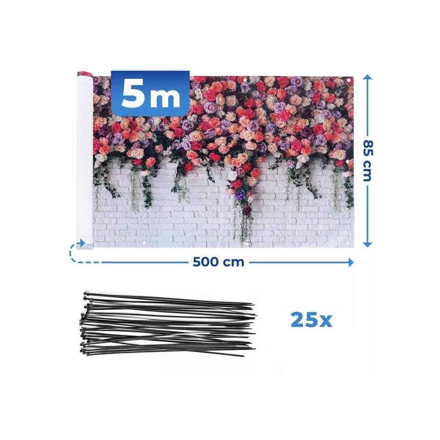 Maximex Balcony covering roses, 5 mx 85 cm – 4