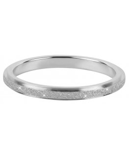 Troli Steel glittering ring