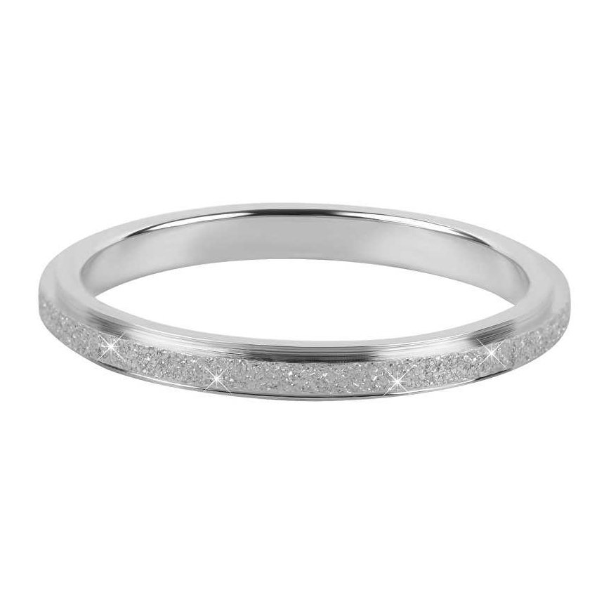 Troli Steel glittering ring