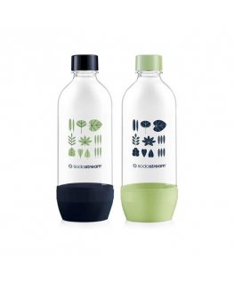 SodaStream FUSE bottle 2x 1 l, green/black