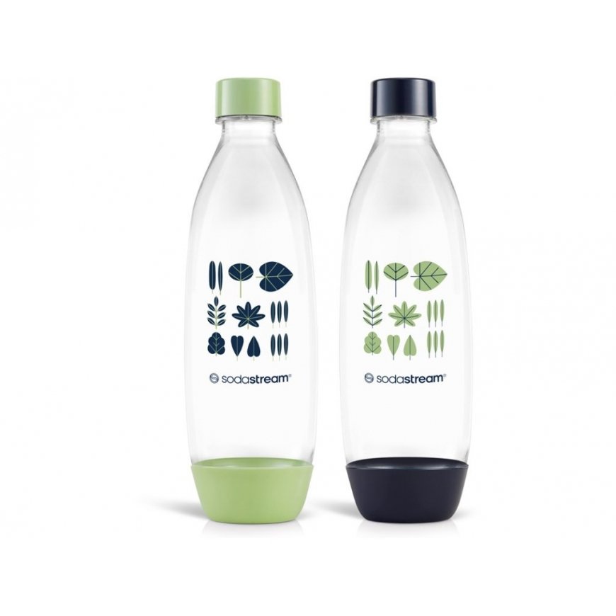 SodaStream FUSE bottle 2x 1 l, žalias/juodas – 2