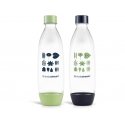 SodaStream FUSE pullo 2x 1 l, vihreä/musta