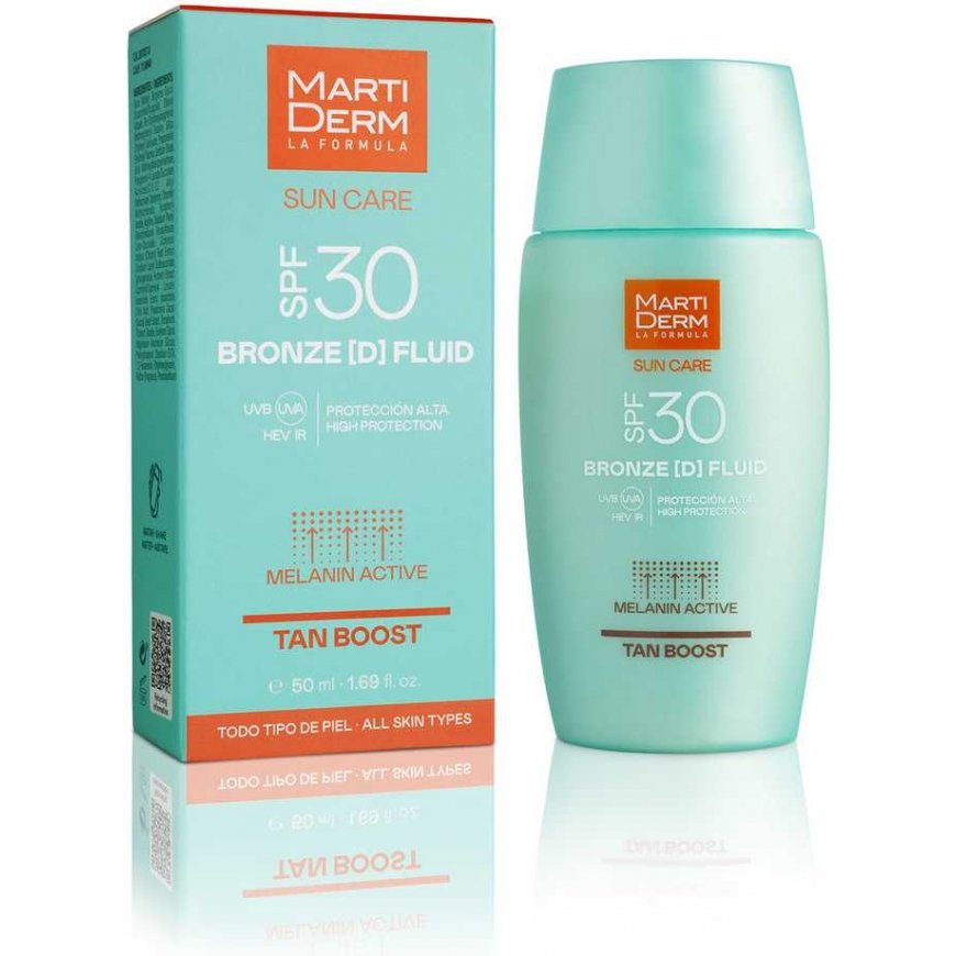 Martiderm SUN CARE BRONZE [D] tanning fluid sunscreen SPF30 50 ml