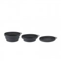 Sulankstomas dubenėlis Lifeventure Ellipse Flexi-Bowl - Pilka