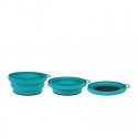 Lifeventure Ellipse Flexi-Bowl - harmaa Lifeventure Ellipse Flexi-Bowl - harmaa