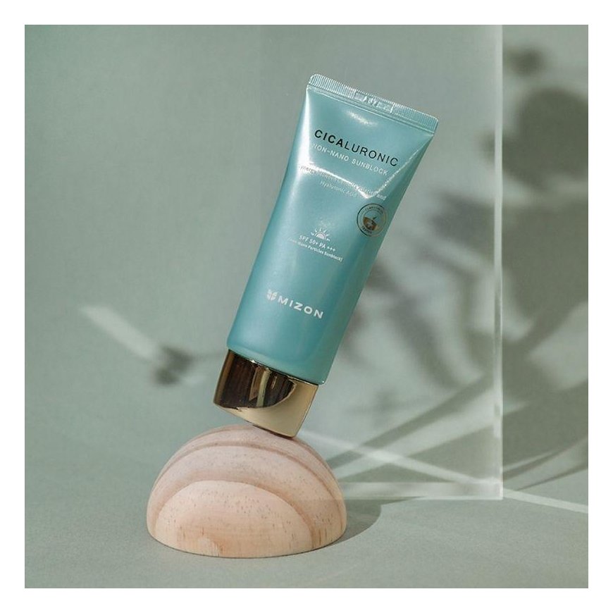 Kasvovoide Mizon Cicaluronic Nonnano Sunblock SPF50+, SPF 50+ suojalla, 50 ml – 2