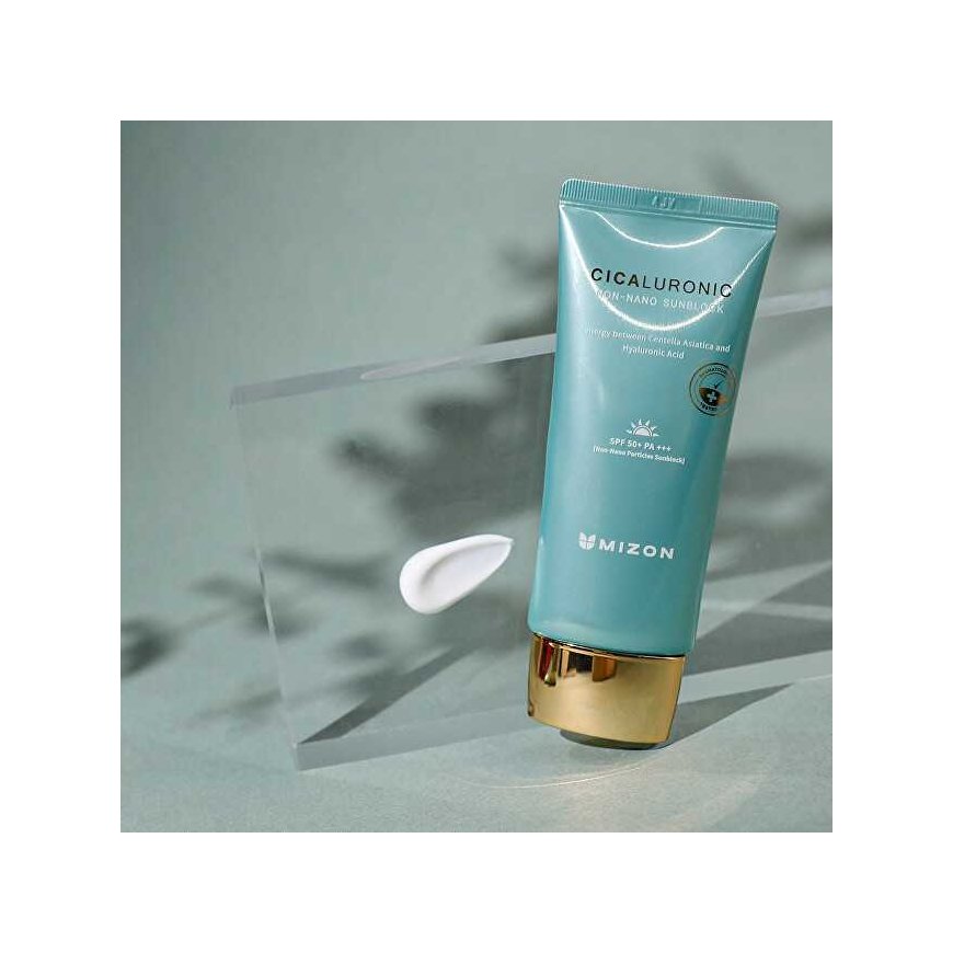 Kasvovoide Mizon Cicaluronic Nonnano Sunblock SPF50+, SPF 50+ suojalla, 50 ml – 4