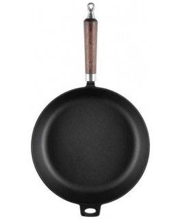 Maku Cast iron frying pan with wooden handle 28 cm