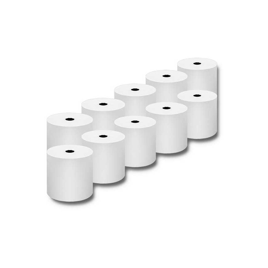 Qoltec Thermal roll 80 x 80 | 65g/m2 | 10 pcs. | BPA free – 2