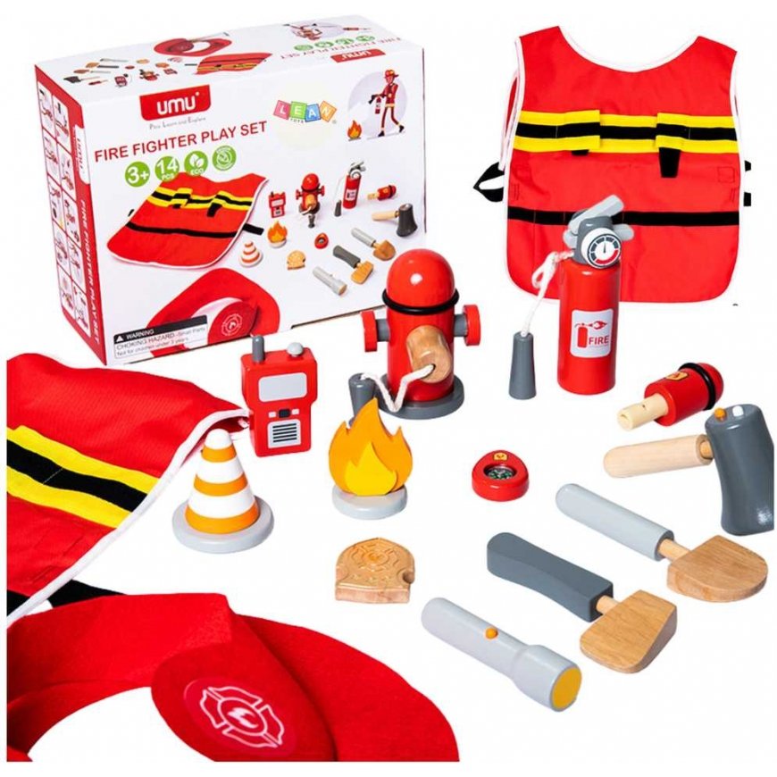 LEAN Toys Lean Toys Firefighter Costume