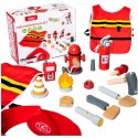 Lean Toys Palomiesasusetti Palomiestarvikkeet Puu 14 El Lean Toys Palomiesasusetti Palomiestarvikkeet Puu 14 El