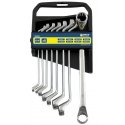 Mega Offset ring wrenches 8 pcs. (6 * 7-20 * 22mm), pcs. Mega Offset ring wrenches 8 pcs. (6 * 7-20 * 22mm), pcs.