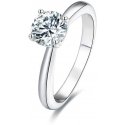Beneto Silver ring with crystals AGG200 Beneto Silver ring with crystals AGG200