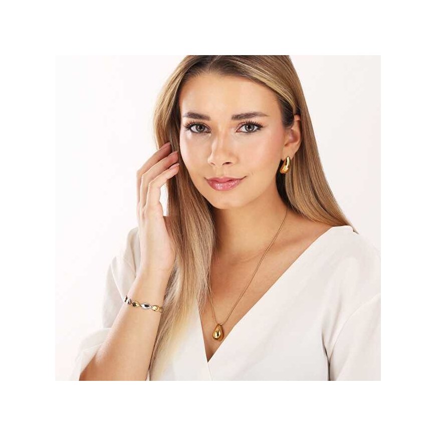 JVD Original Gold Plated Tear Drop Earrings SSSE0158X20GO00 – 2