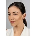 Brilio Silver Playful silver earrings with colored zircons EA776WRBW Brilio Silver Playful silver earrings with colored zircons EA776WRBW