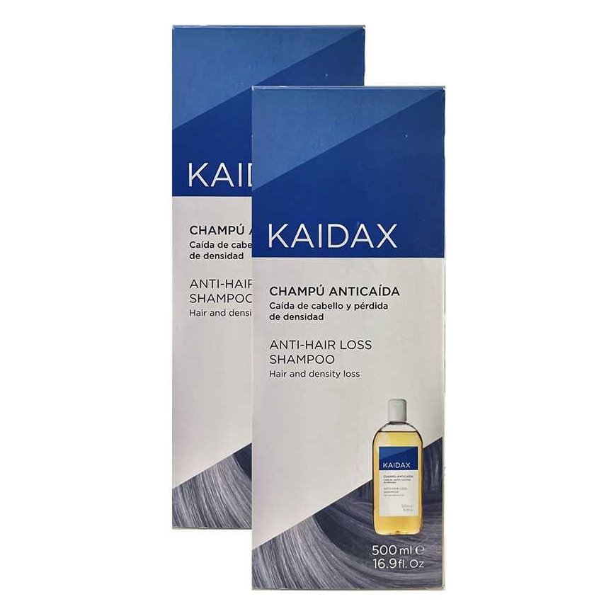 Shampoo against hair loss Topicrem Kaidax 500 ml x 2