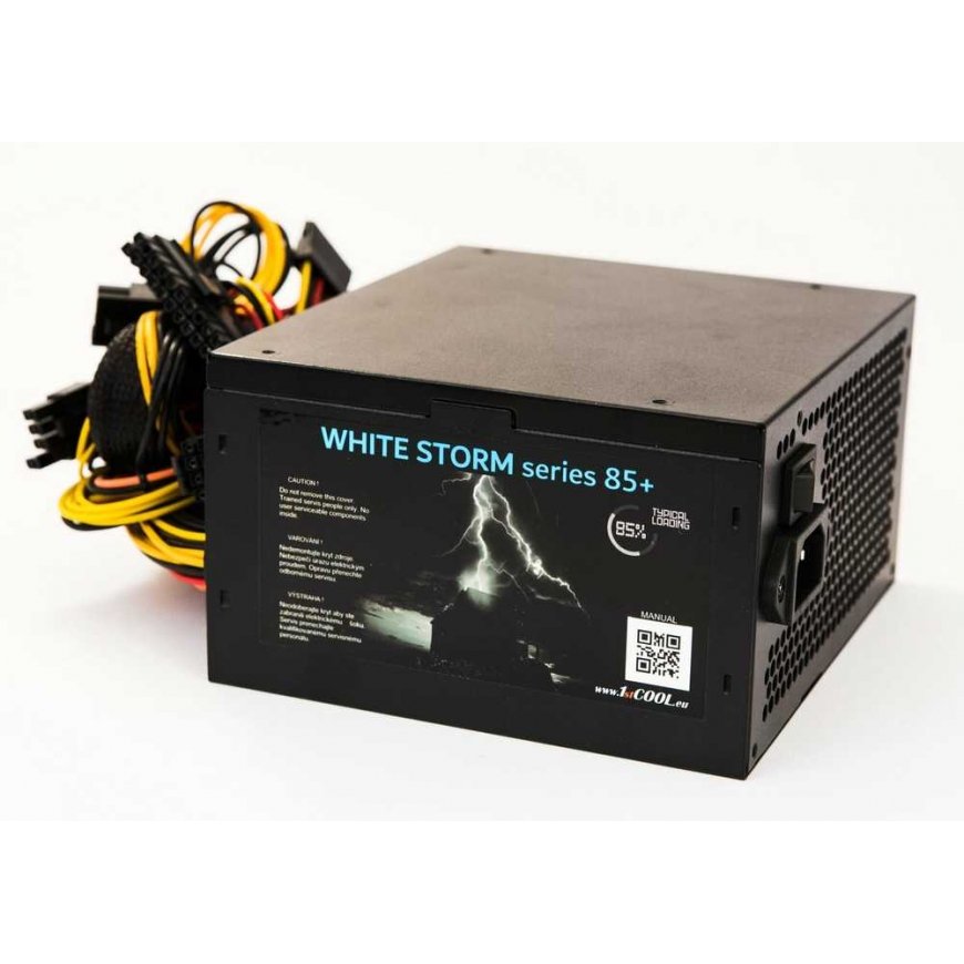 1St Cool 1stCOOL graphics card ATX 450 W White STORM 450, APFC, 85+ – 3