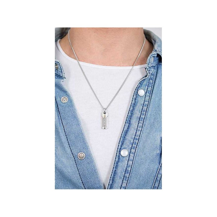 Diesel Stylish men's necklace with pendant DX1116040 – 3