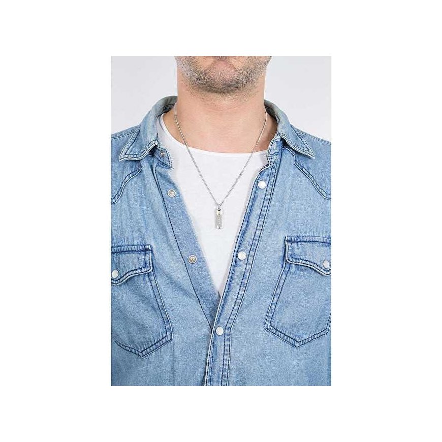 Diesel Stylish men's necklace with pendant DX1116040 – 4