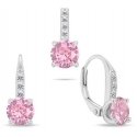 Brilio Silver Elegant silver set with zircons SET274WP (pendant, dangle earrings) Brilio Silver Elegant silver set with zircons SET274WP (pendant, dangle earrings)