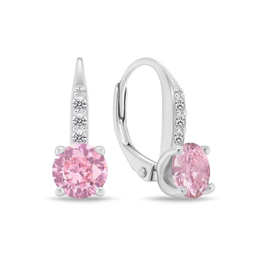Brilio Silver Elegant silver set with zircons SET274WP (pendant, dangle earrings) – 5