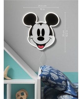 Kattovalaisin Yellowpop Disney Mickey painettu kasvot