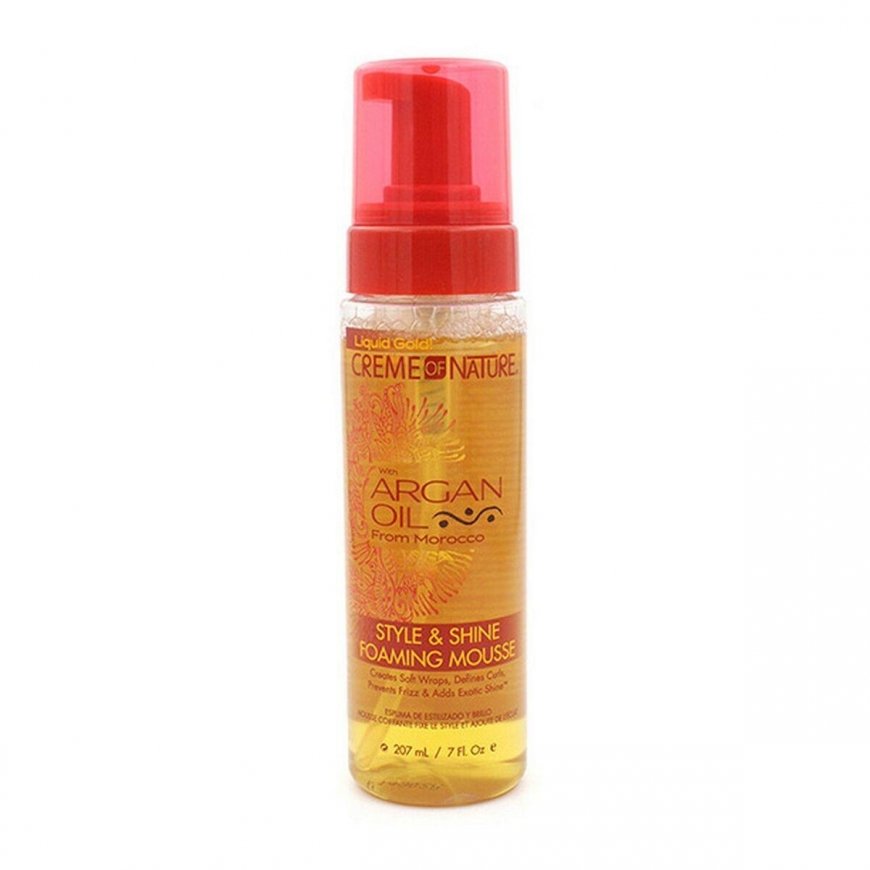 Argan Oil Creme Of Nature Fixing Mousse (207 ml)