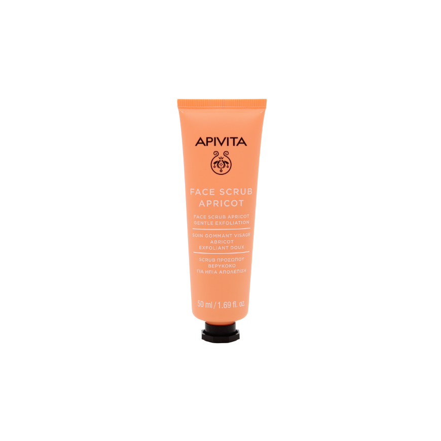 "Apivita" apricot facial scrub 50ml