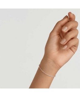 Daniel Wellington Elan DW00400558 twisted steel bracelet