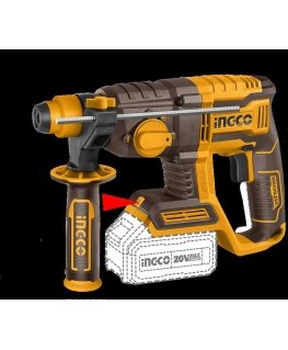 Ingco CRHLI202081 cordless drilling hammer incl. battery and charger